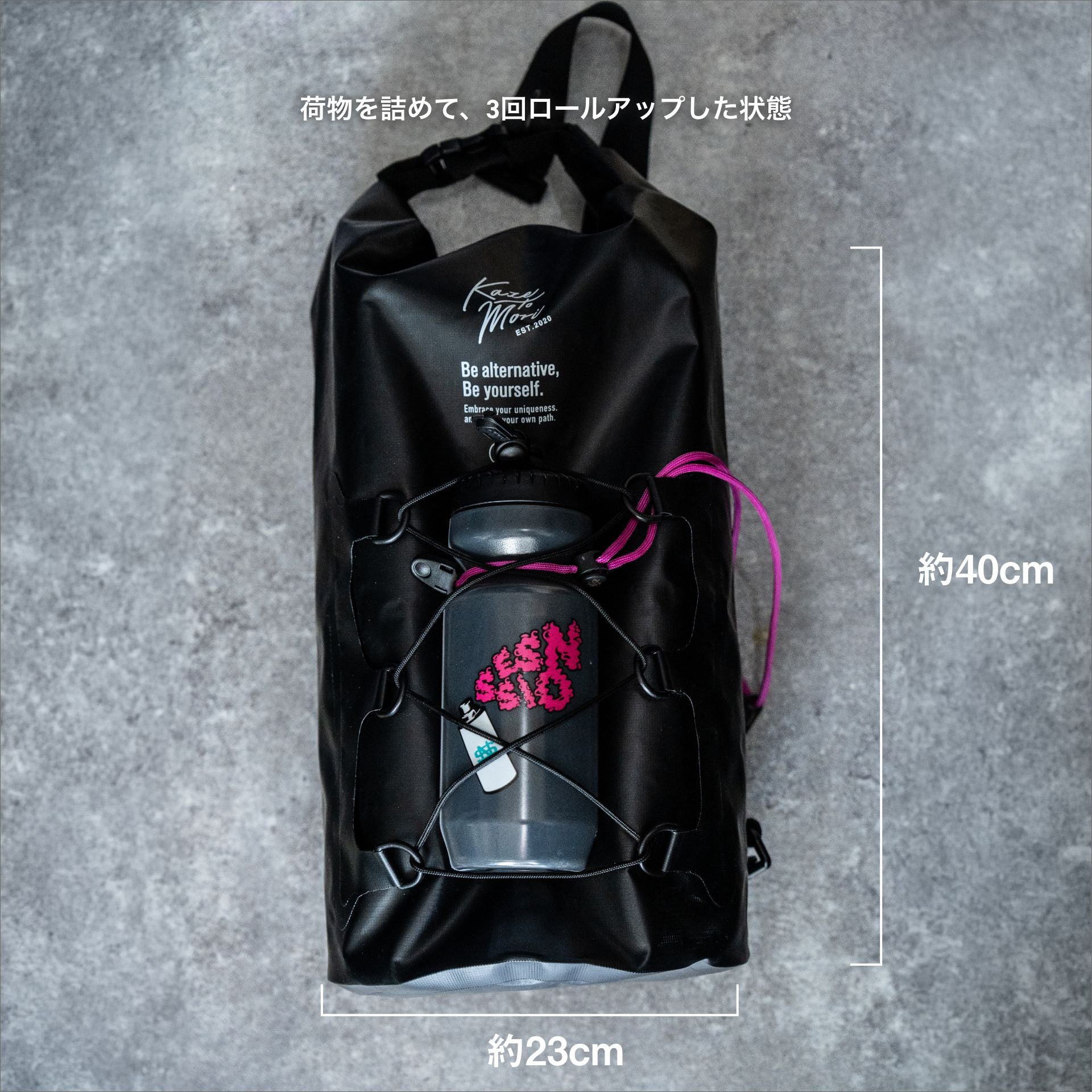 バッグ Kazetomori ROLL_TOP_DRY_BAG 15L] ROLL_TOP_DRY_BAG
