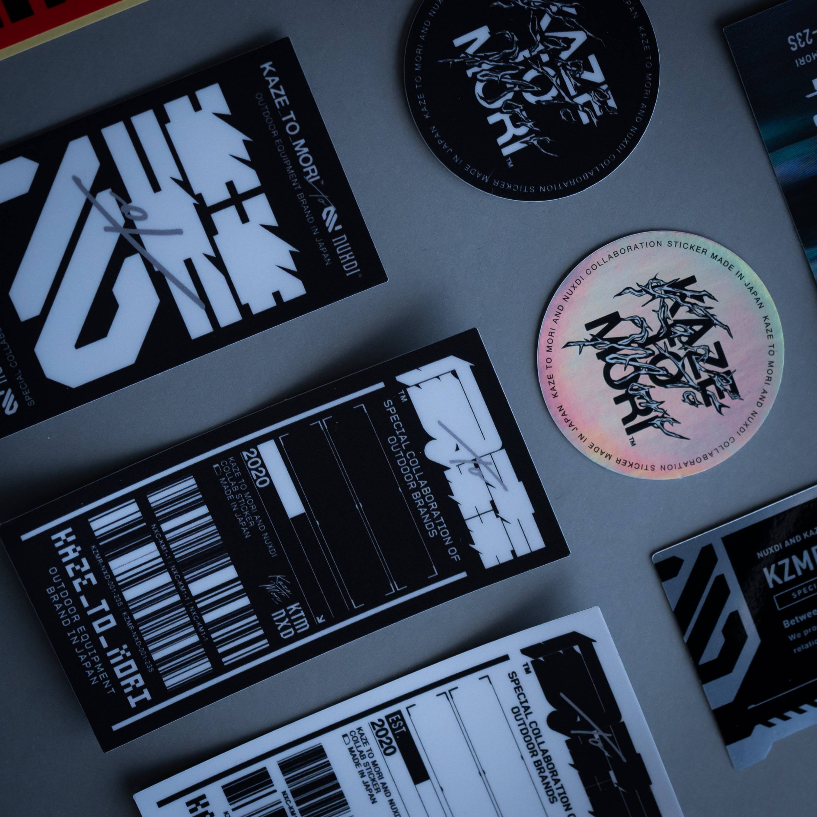 [2個セット] CUSTOM STICKER STORAGE + ボーナスステッカー