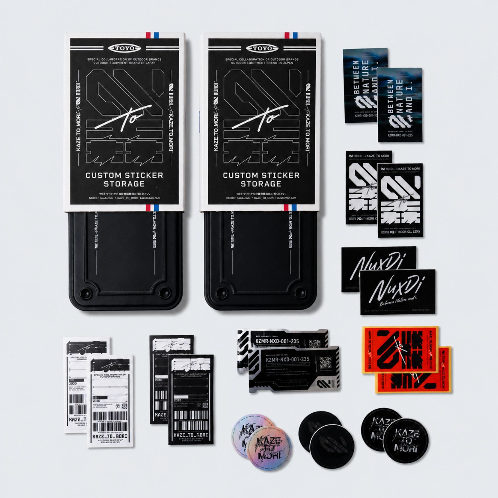 [Set of 2] CUSTOM STICKER STORAGE + Bonus Sticker