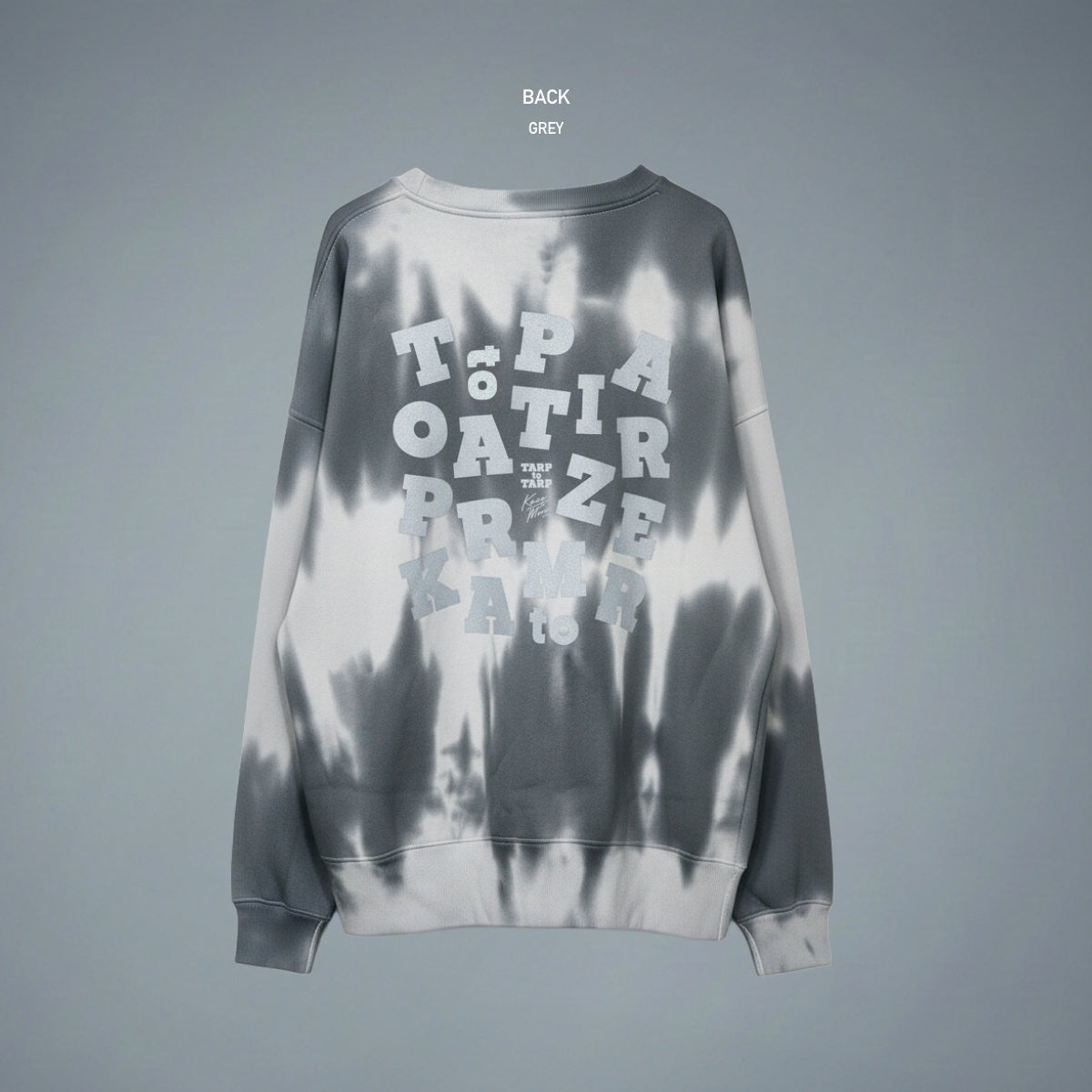 【受注販売】TIEDYE_SWEAT TARPtoTARP × KAZE_TO_MORI