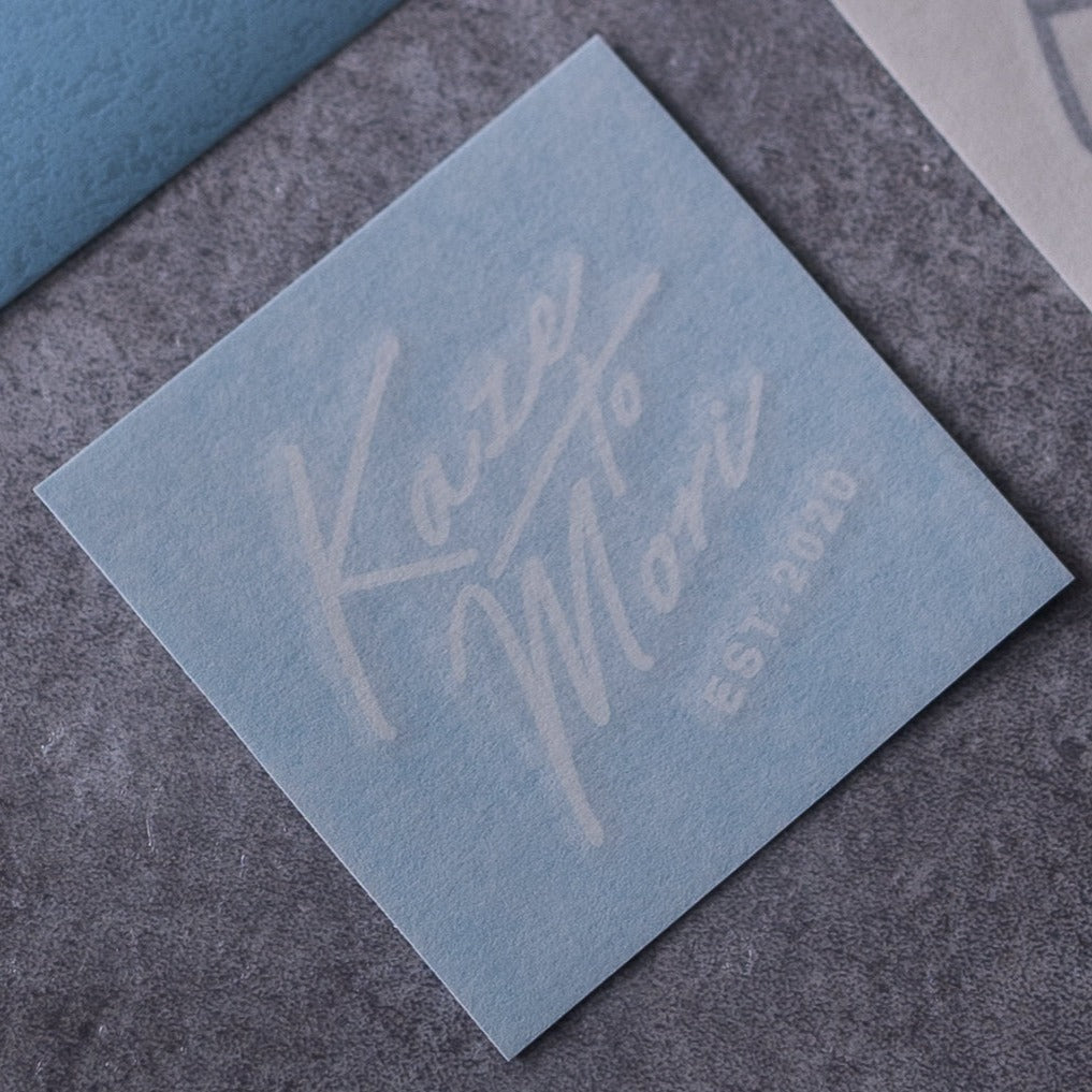 HW_DIE_CUT_STICKER_S [Dark Gray / Mat White]